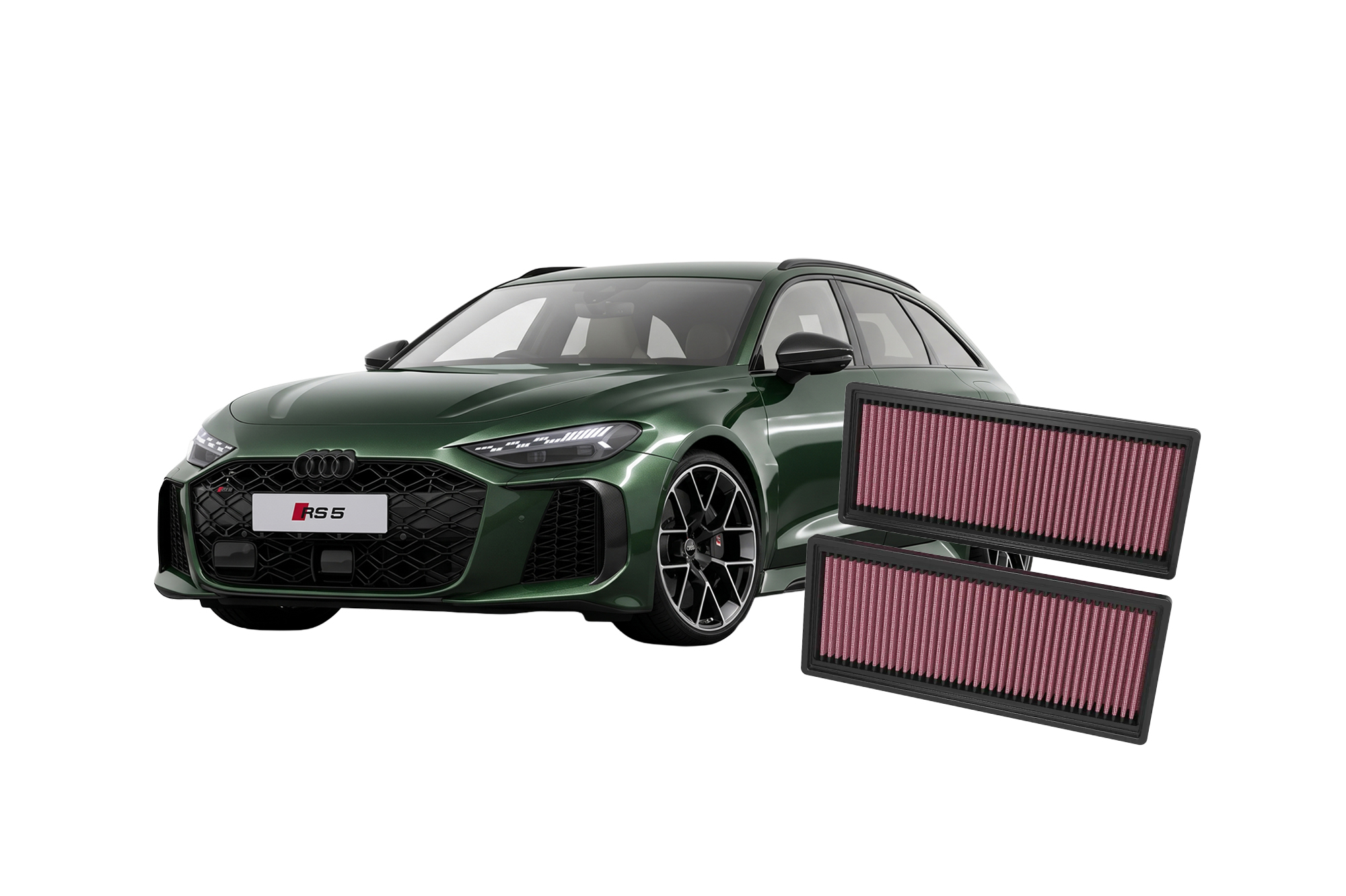 Audi RS5 B10 Saloon Avant K&N High Performance 33-5160 Air Intake Filter Carbonwurks Poole Bournemouth Dorset