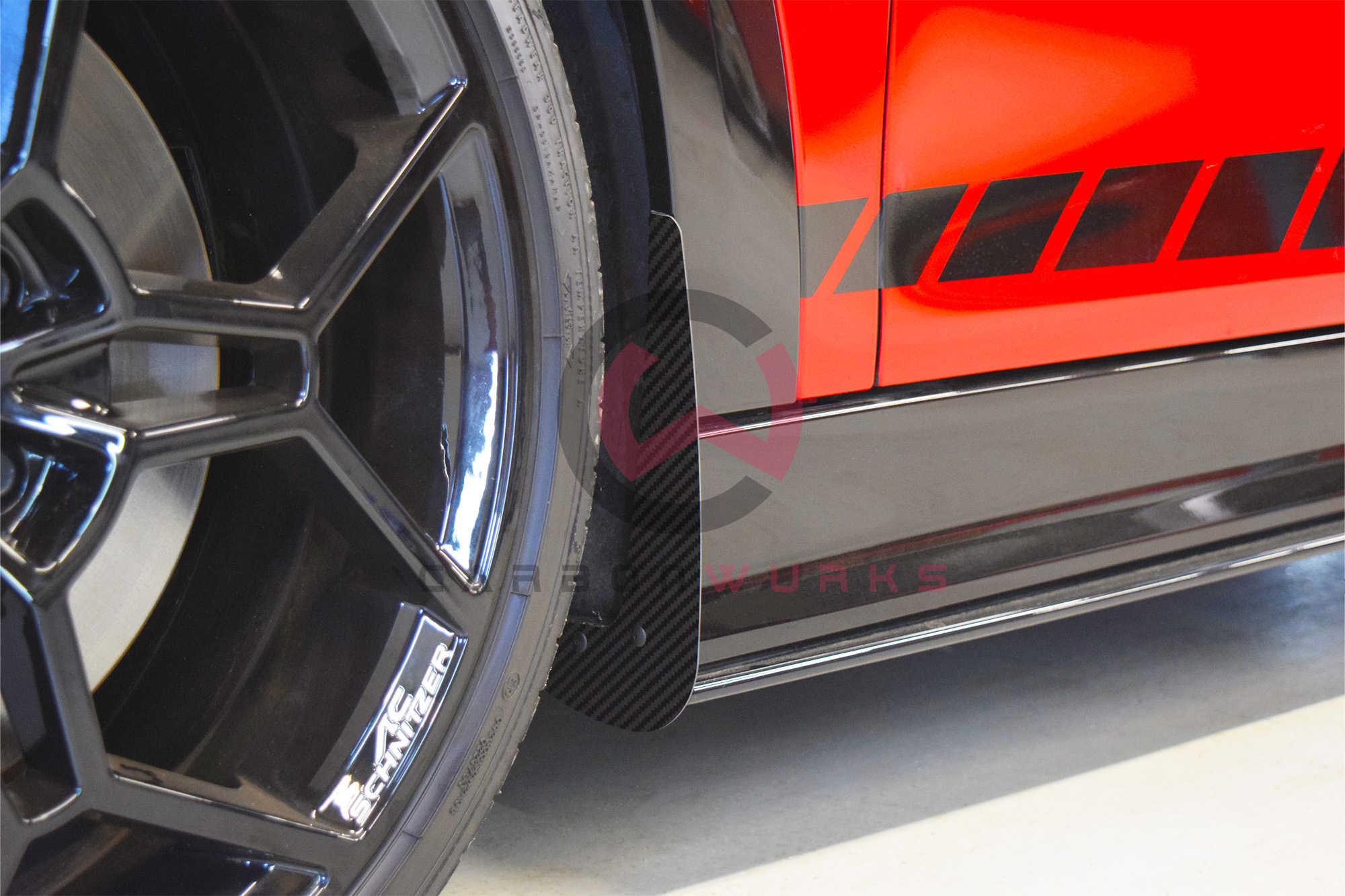 Mini Cooper S JCW F65 F66 F67 Carbon Fibre Arch Guard Trim Carbonwurks Poole Bournemouth Dorset