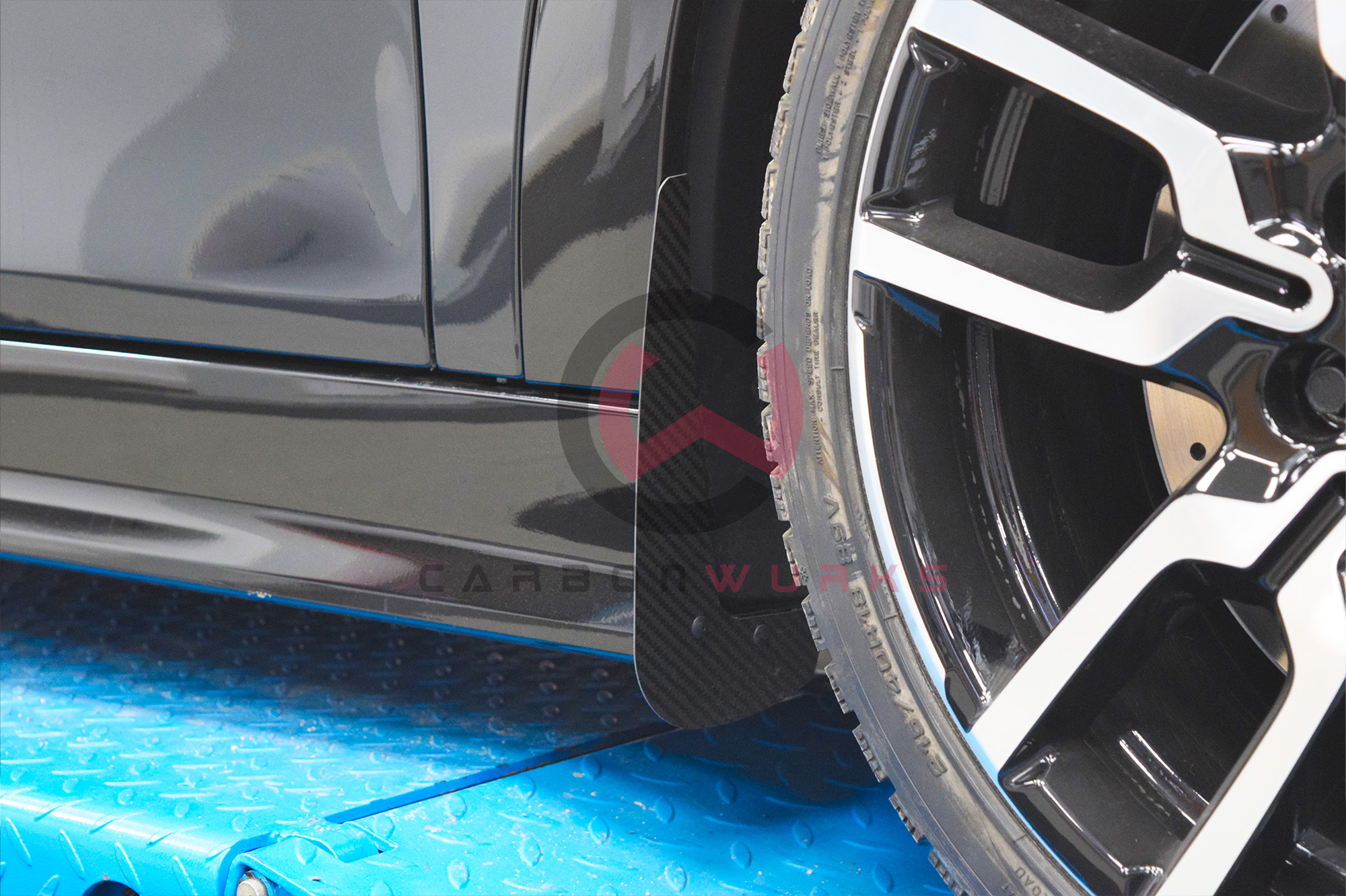 Mini Cooper S JCW F65 F66 F67 Carbon Fibre Arch Guard Trim Carbonwurks Poole Bournemouth Dorset