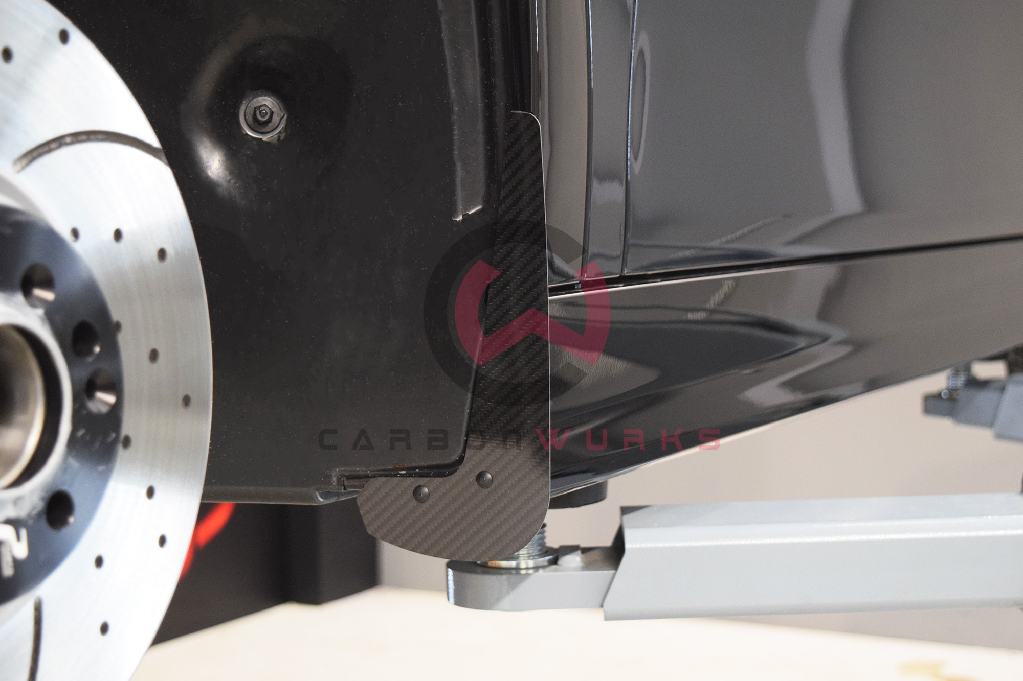 Mini Cooper S JCW F65 F66 F67 Carbon Fibre Arch Guard Trim Carbonwurks Poole Bournemouth Dorset