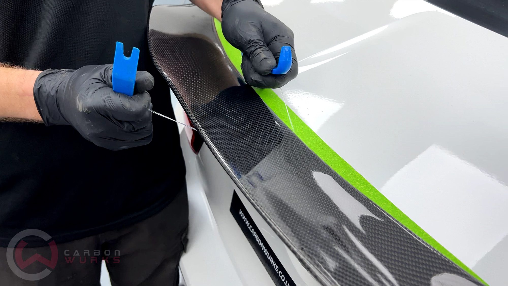 BMW F8X Spoiler Install 1