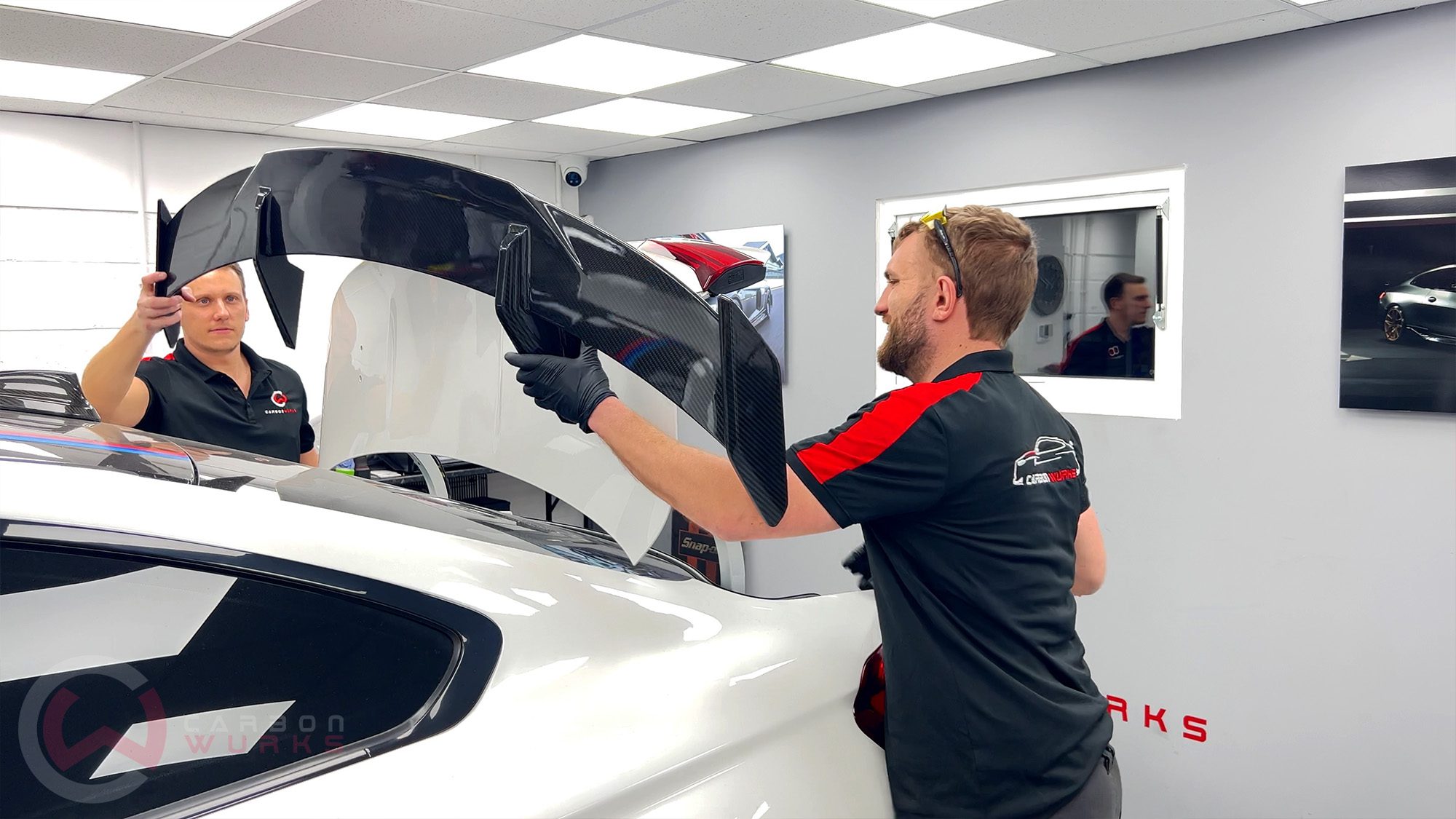 BMW F8X Spoiler Install 10