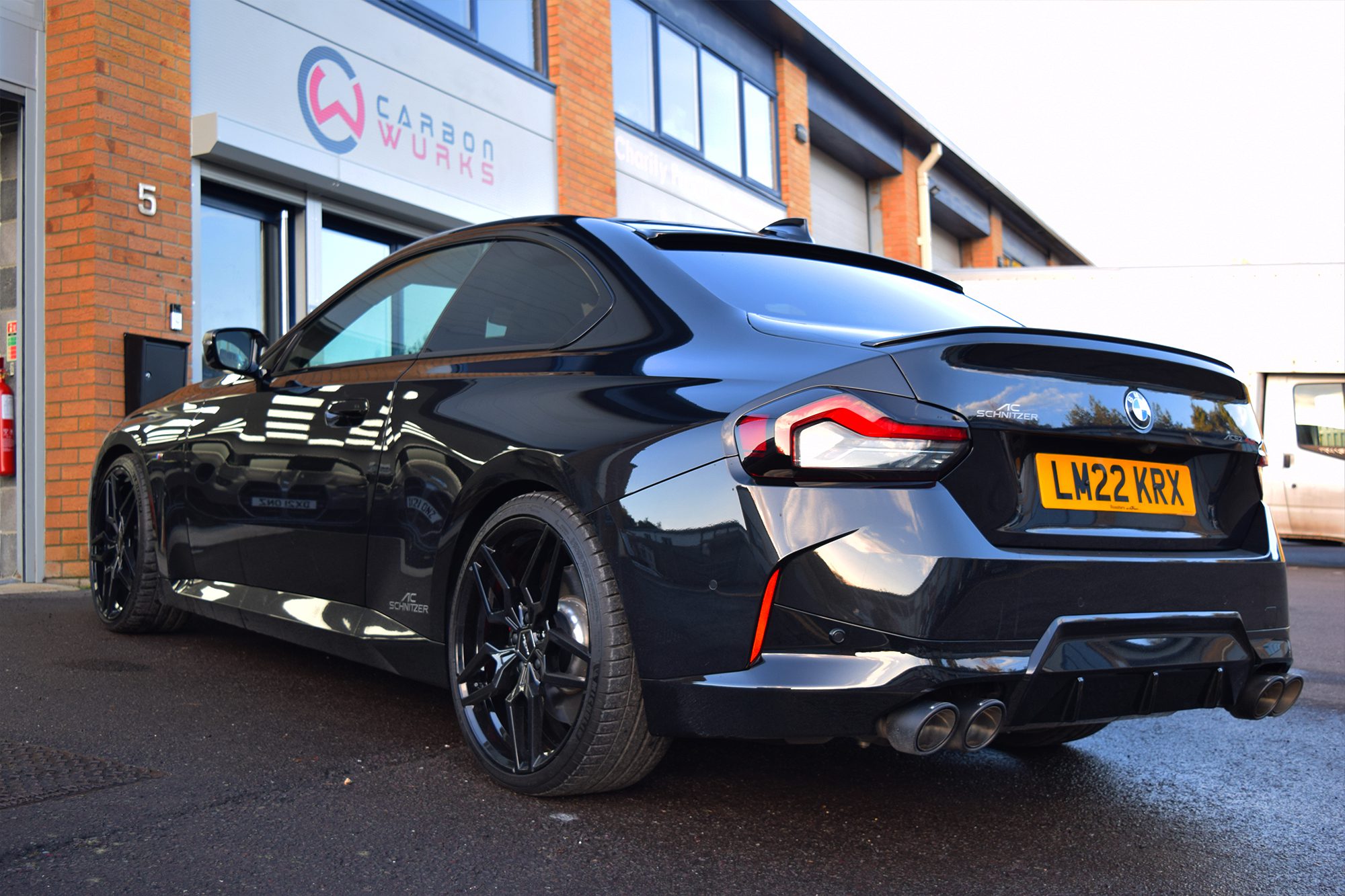 Rear of the AC Schnitzer BMW M240i