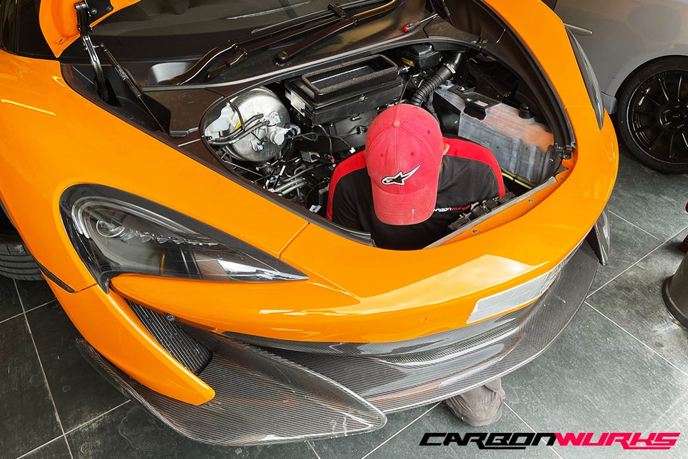 Mclaren 600LT Carbon Repair